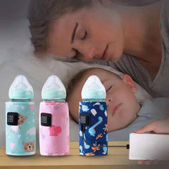 Portable USB Baby Bottle Warmer for Travel Use