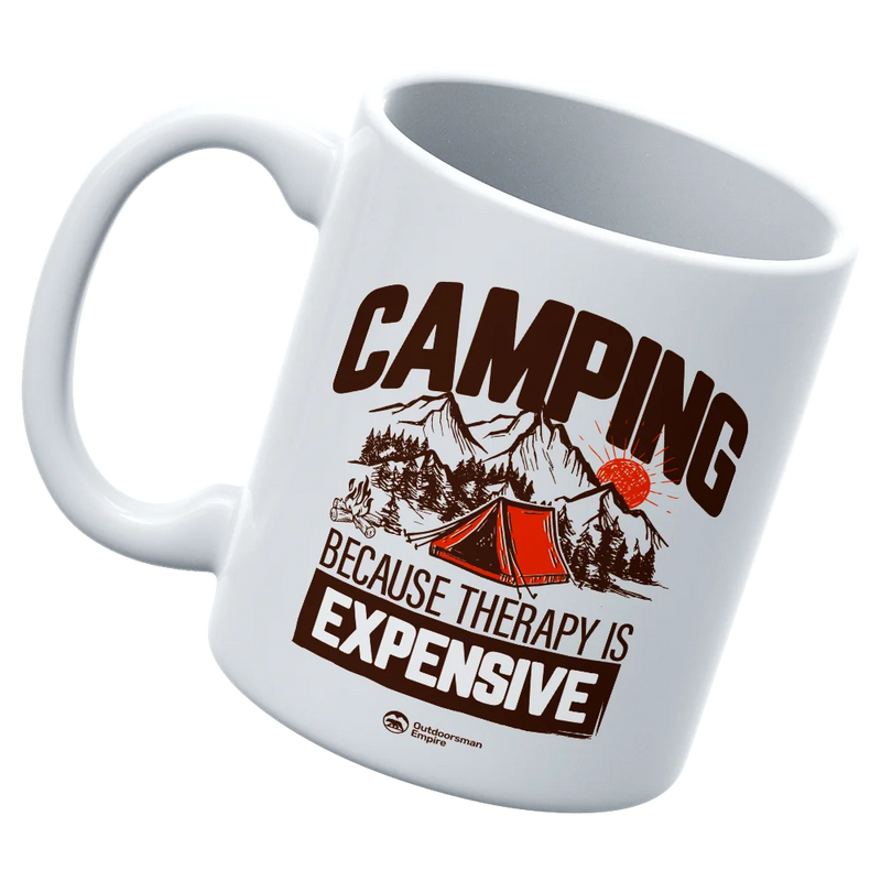 Camping No Expensive 11oz Mug