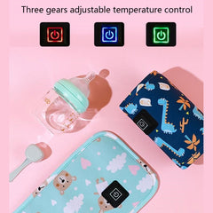Portable USB Baby Bottle Warmer for Travel Use